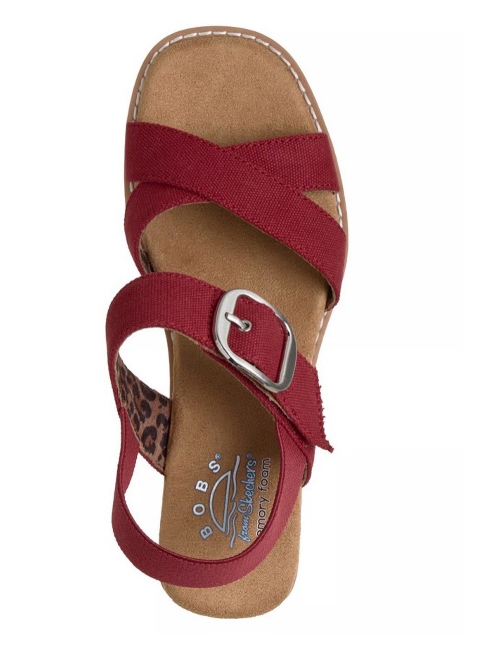 Skechers BOBS Desert Kiss Dream - Coast Walk Red Style #:114227 - Picture 2 of 5